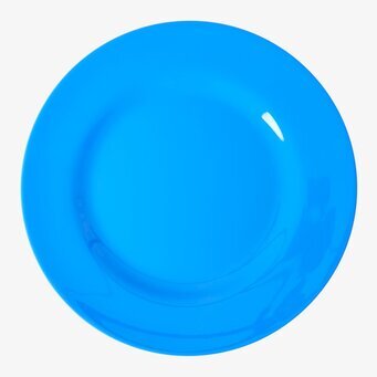 Tallrikar 6-Pack - Flower Me Happy från Rice i blå färg