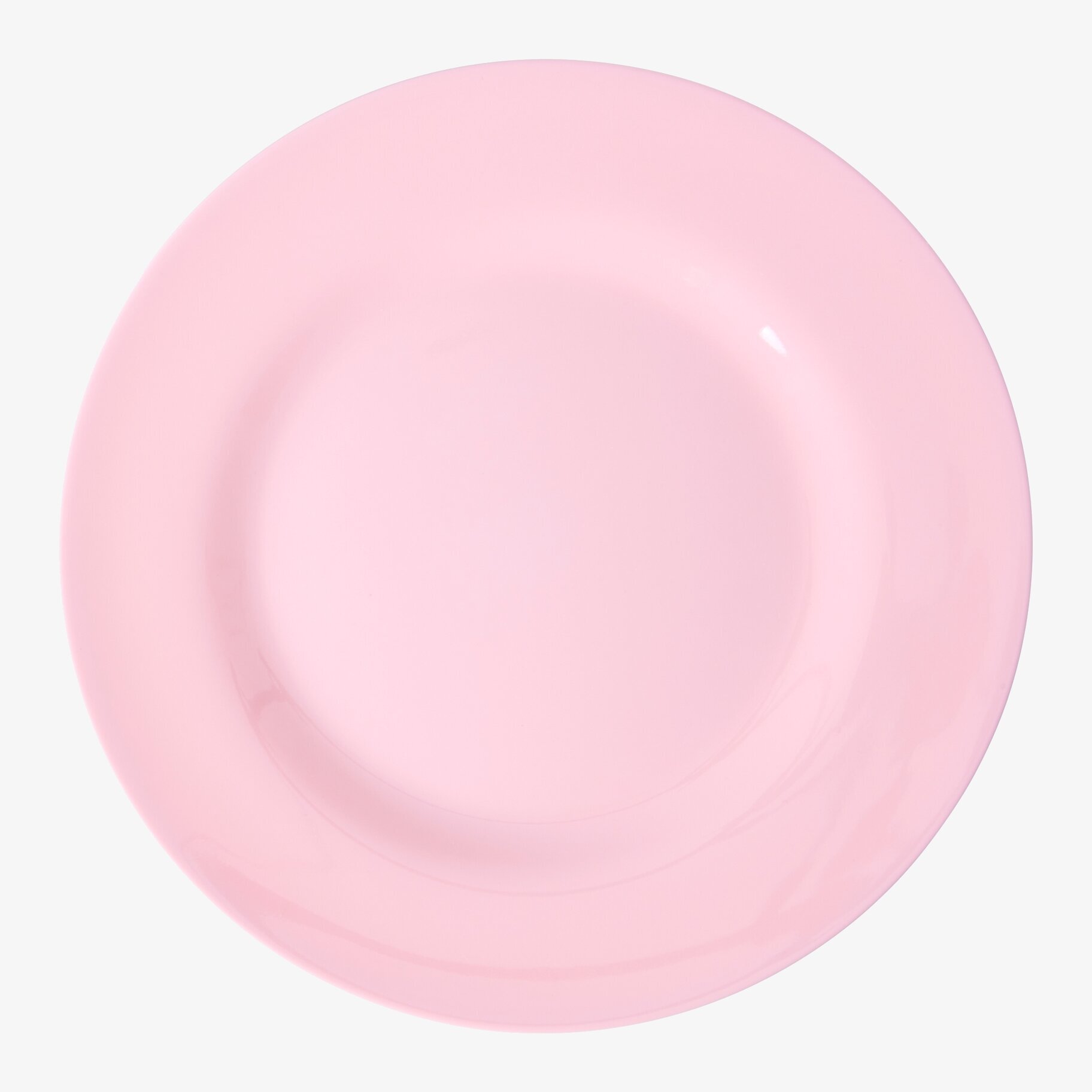 Tallrikar 6-Pack - Flower Me Happy från Rice i rosa melamin