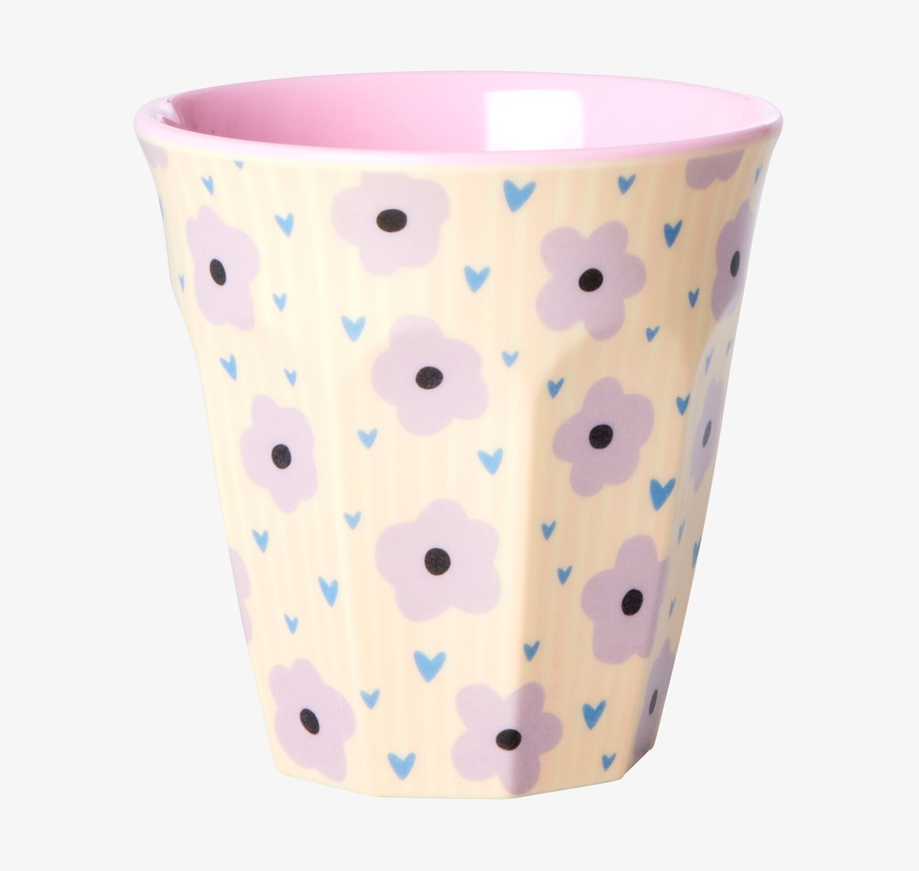 Melaminmugg Flowers Print från Rice med blommigt mönster