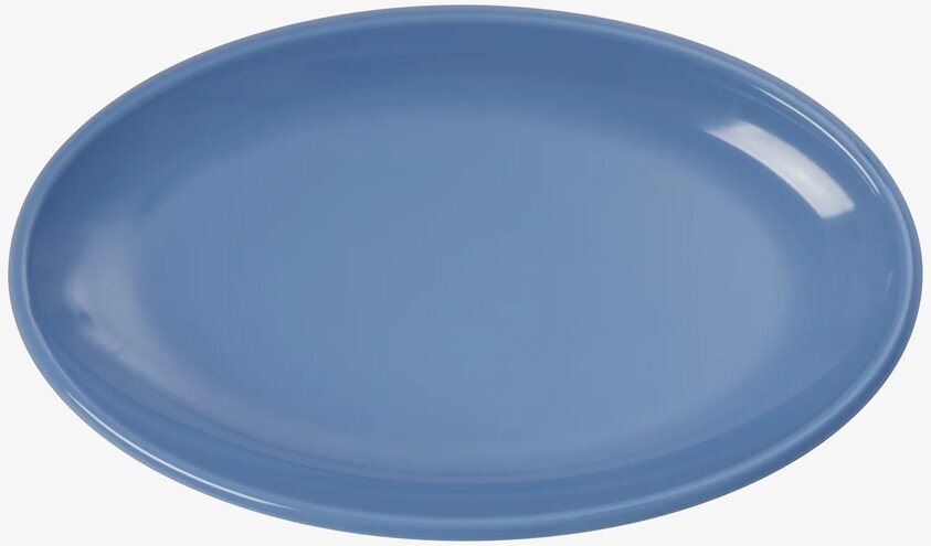 Serveringsfat Small Blå från Rice med glansig, djup blå yta