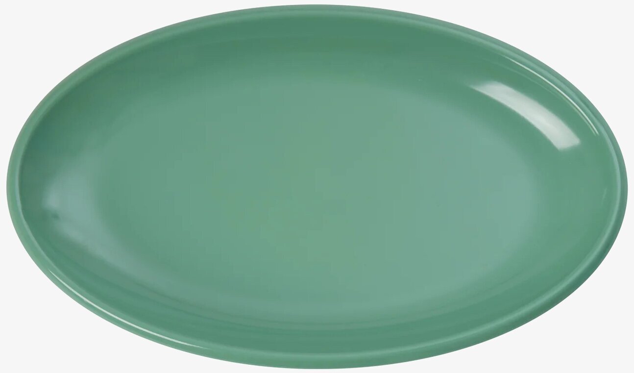 Serveringsfat Small Grön från Rice på vit bakgrund
