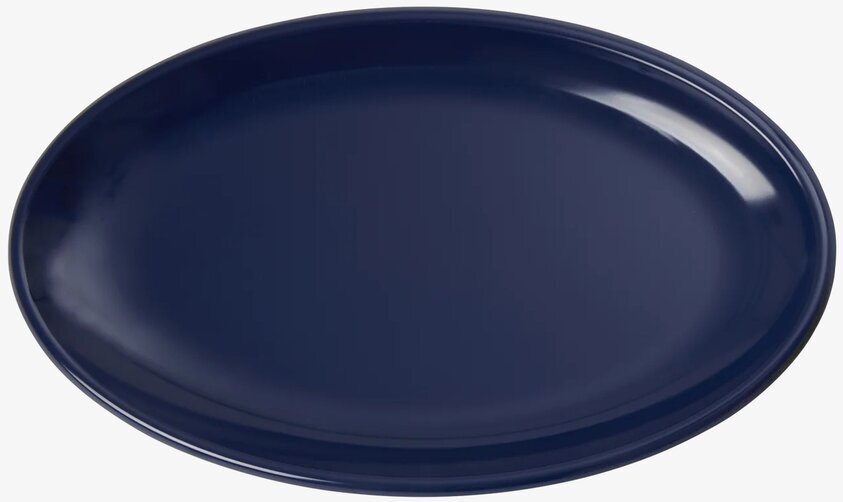 Serveringsfat Small Mörkblå från Rice på vit bakgrund