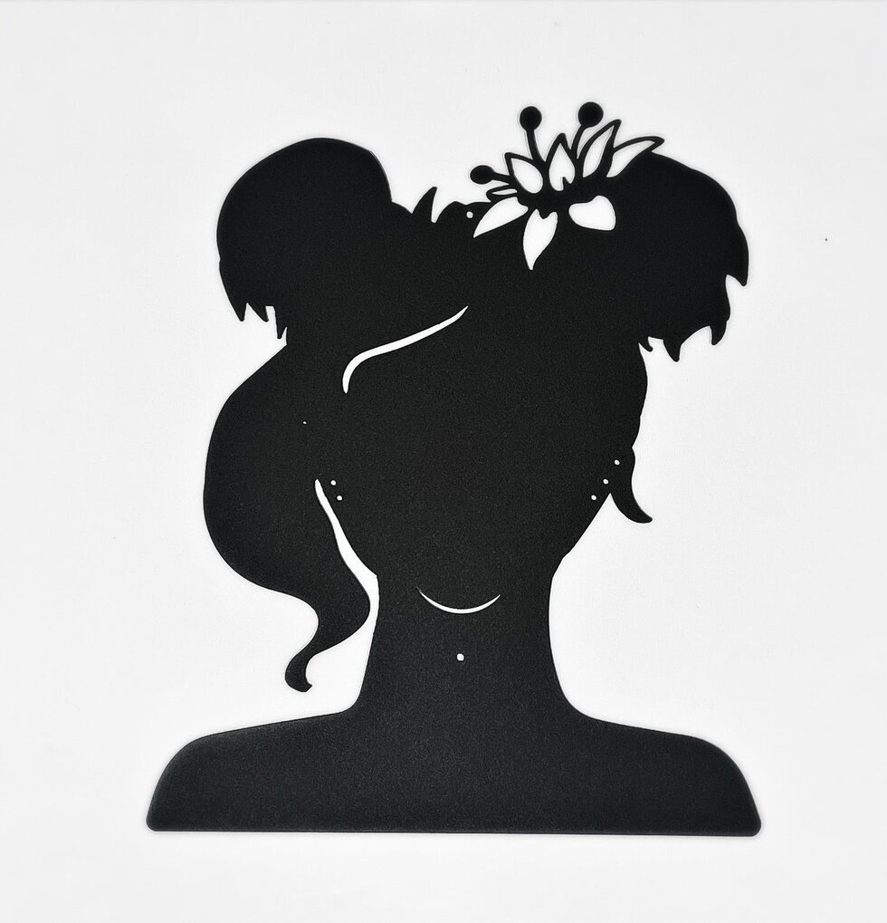 #ÄlskaPlåt Tjejgalge Svart från Älskaplåt i metall