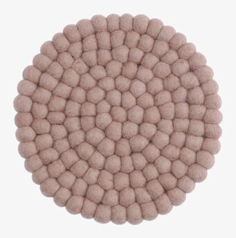 Grytunderlägg Tovad Ull - Lavender från Gry & Sif