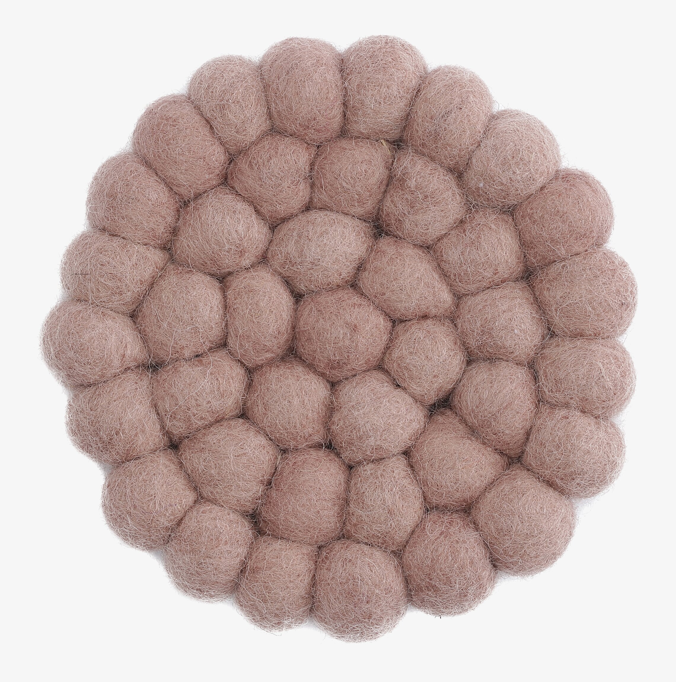 Glasunderlägg Tovad Ull Set/2 - Lavender från Gry & Sif