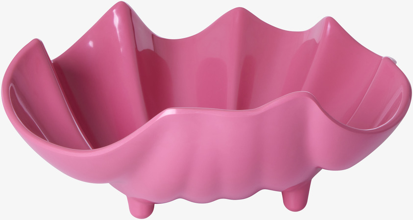Snäckskål Melamin Stor Mörkrosa från Rice i unik design