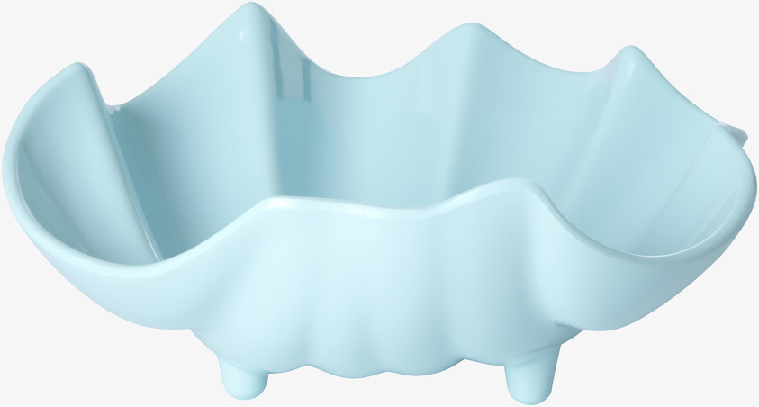 Snäckskål Melamin Stor Ljusblå från Rice med unik design