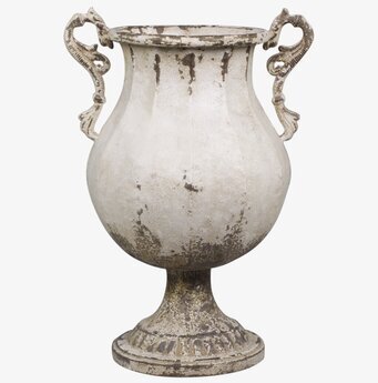 Fransk Kruka På Fot Large från Chic Antique med vintagekänsla