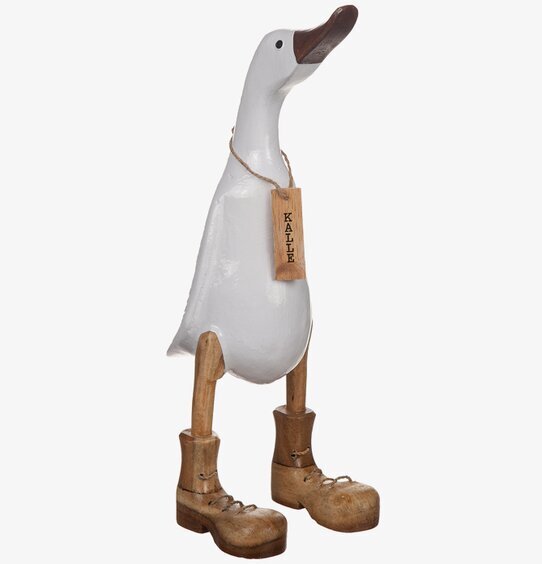 Anka Kalle Bambu från Different Design, prydnadsfigur i trä