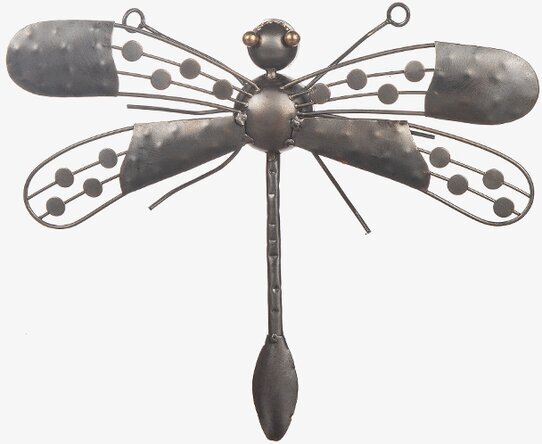 Trollslända Vägg Hamrad Plåt från Different Design