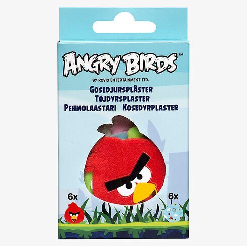 Angry Birds Gosedjursplåster från Tröstisar för barn