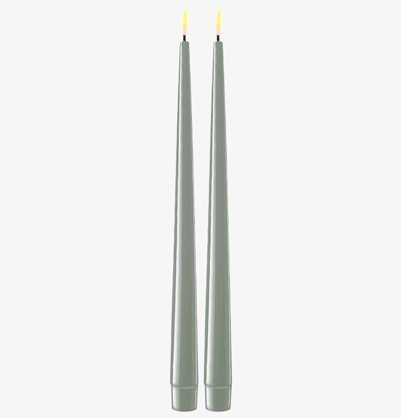 Middagsljus Salvia LED 2-Pack 28 cm från Deluxe Homeart