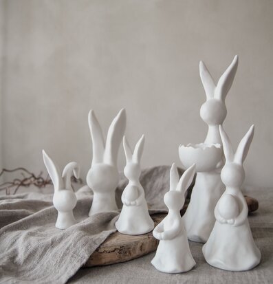 Kanin Decor Stor Liten Majas Cottage Övrig prydnad/dekoration för inredning innemiljö