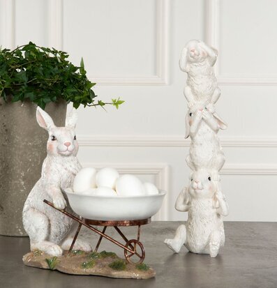 Hare Med Skål A Lot Decoration Övrig prydnad/dekoration för inredning innemiljö