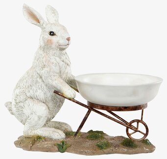 Hare Med Skål A Lot Decoration Övrig prydnad/dekoration för inredning innemiljö