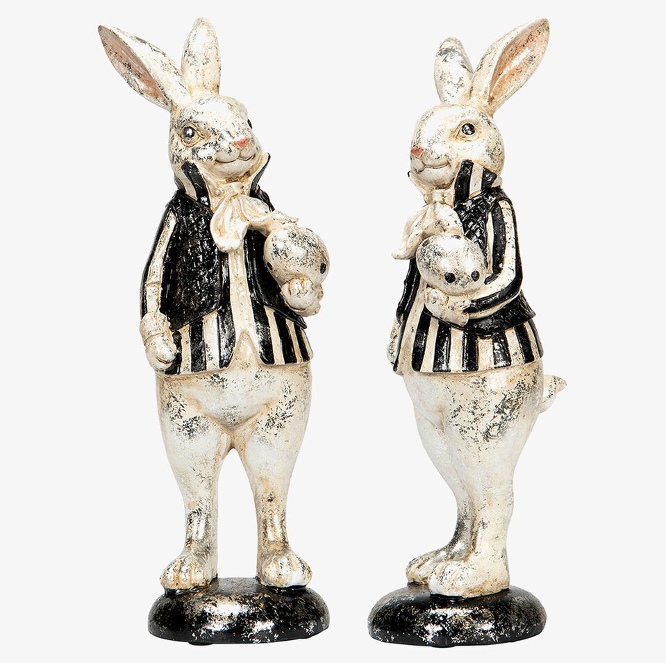 Hare Med Ägg Poly från A Lot Decoration i eleganta kläder