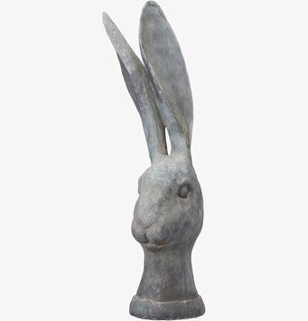 Verda Kanin Gråmelerad Large från Wikholm Form, skulptur