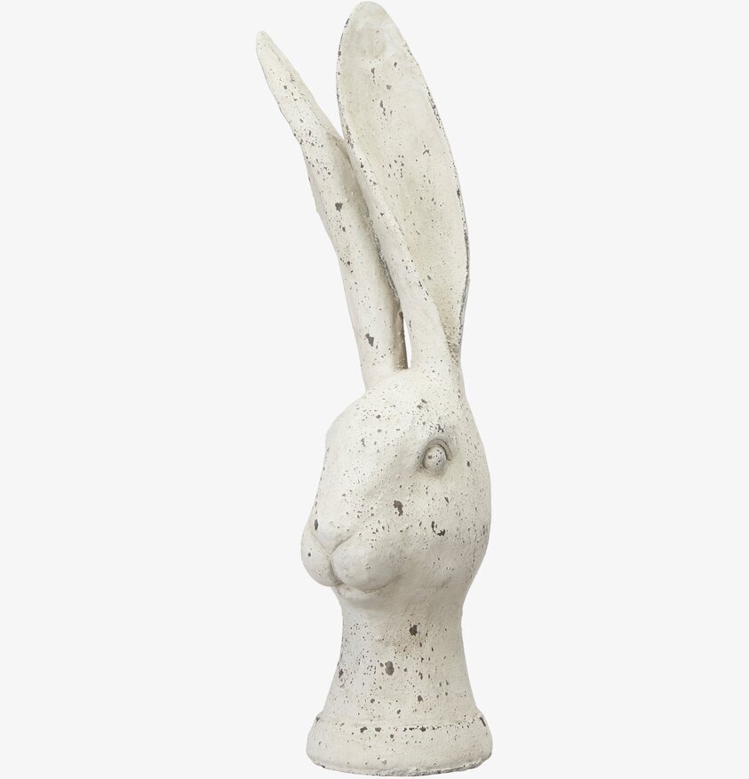 Verda Kanin Vitmelerad Large från Wikholm Form, skulptur