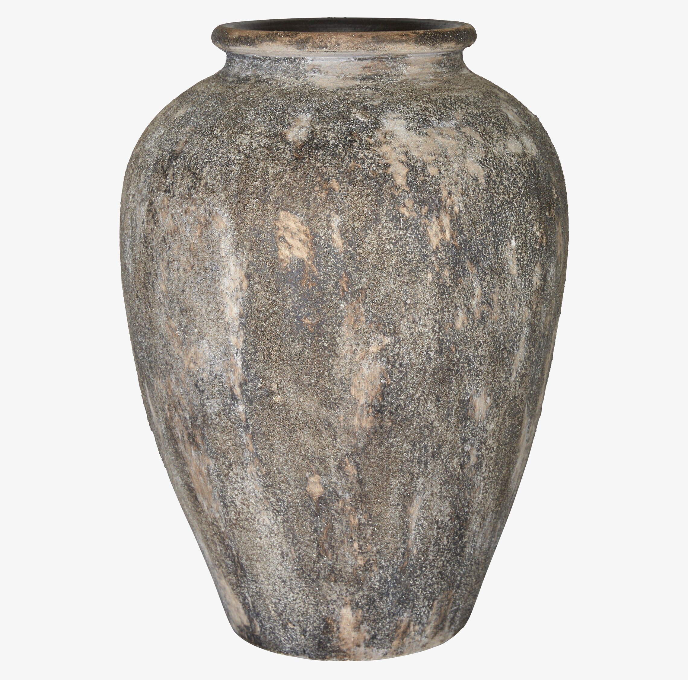 Amora Urna Brunmelerad 50 cm från Wikholm Form, rustik urna