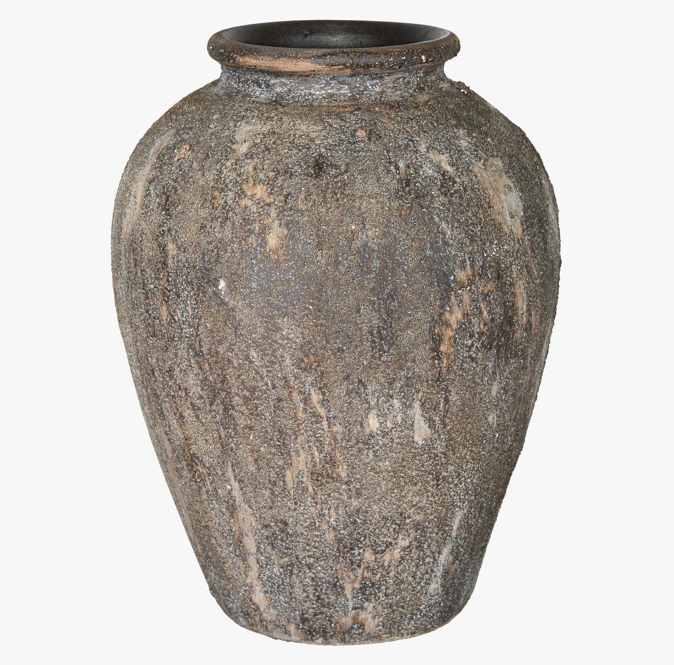 Amora Urna Brunmelerad 40 cm från Wikholm Form, rustik urna