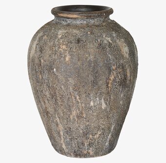 Amora Urna Brunmelerad 40 cm från Wikholm Form, rustik urna