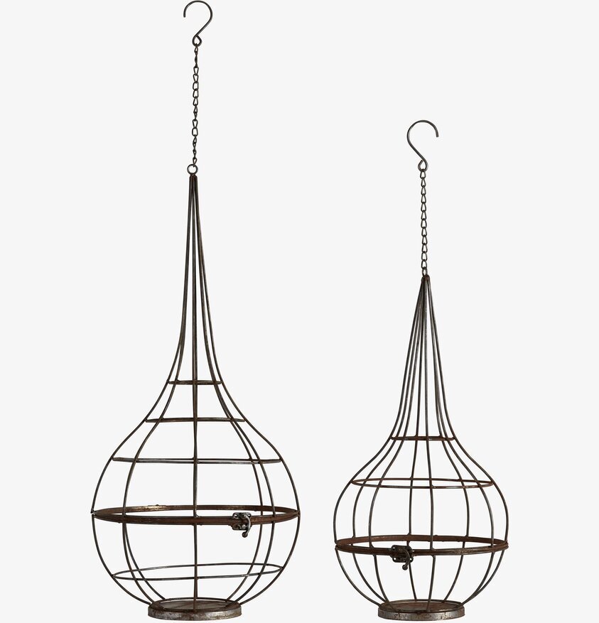 Karolina Hängampel Set/2 Svart Matt från Wikholm Form