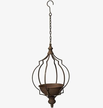 Ragna Hängampel Rost Stor från Wikholm Form, rustik design