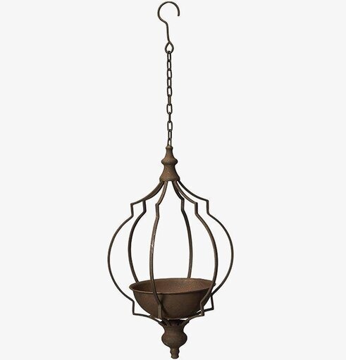 Ragna Hängampel Rost Stor från Wikholm Form, rustik design