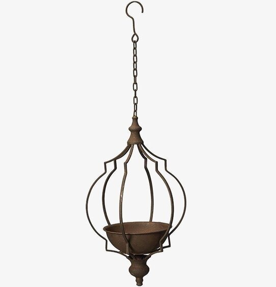 Ragna Hängampel Rost Stor från Wikholm Form, rustik design