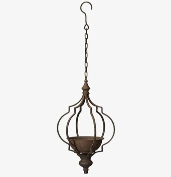 Ragna Hängampel Rost Liten från Wikholm Form i metall