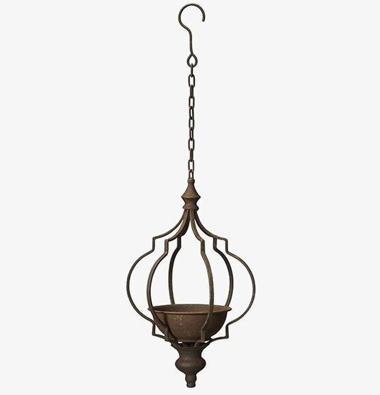 Ragna Hängampel Rost Liten från Wikholm Form i metall