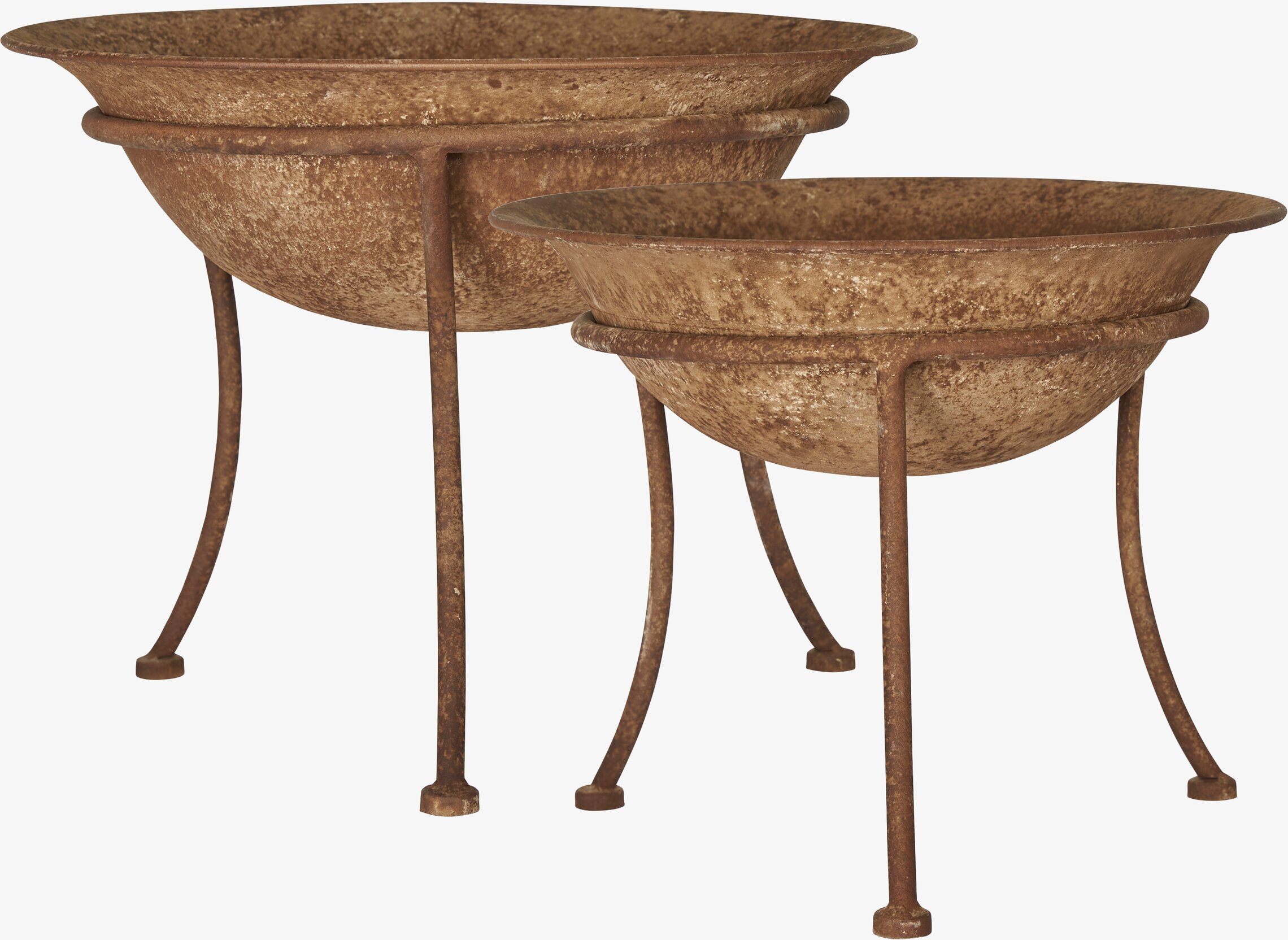 Daga Plantering På Fot Rost från Wikholm Form i två storlekar