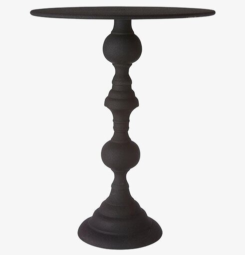 Akhila Pelarbord 61 cm från Wikholm Form med svart matt yta