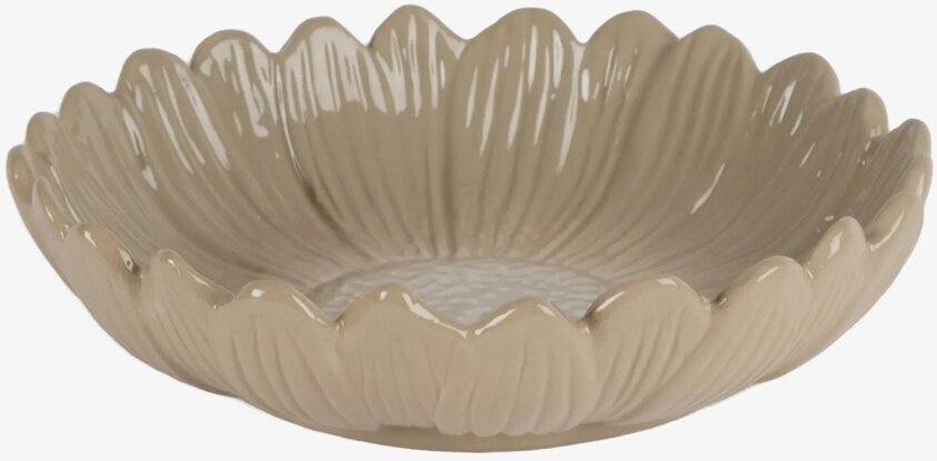 Djupt Fat Dagny Beige Ø20 cm från Sagaform i beige keramik
