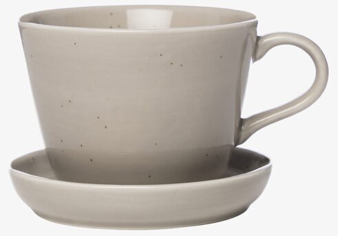 Kaffekopp Med Fat Sand - Ernst, elegant och hållbar design