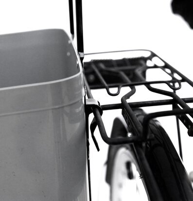 Väska Hög Hinza Svart Med Cykelfäste Grå Nougat Olivgrön Väskor