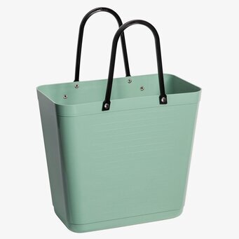 Väska Hög Hinza Olivgrön Med Cykelfäste från Hinza