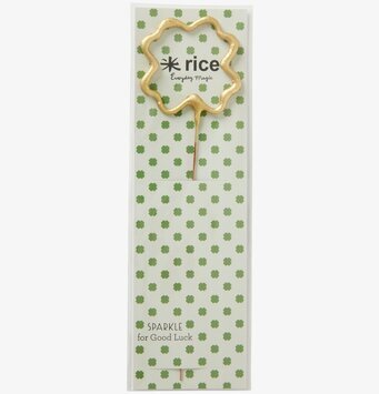 Tomtebloss Klöver Guld från Rice i elegant förpackning