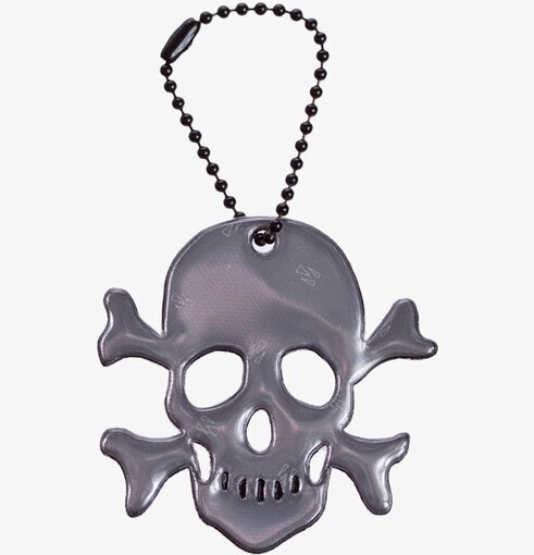 Glimmis Reflex Jolly Roger från Glimmis, dödskalle-design