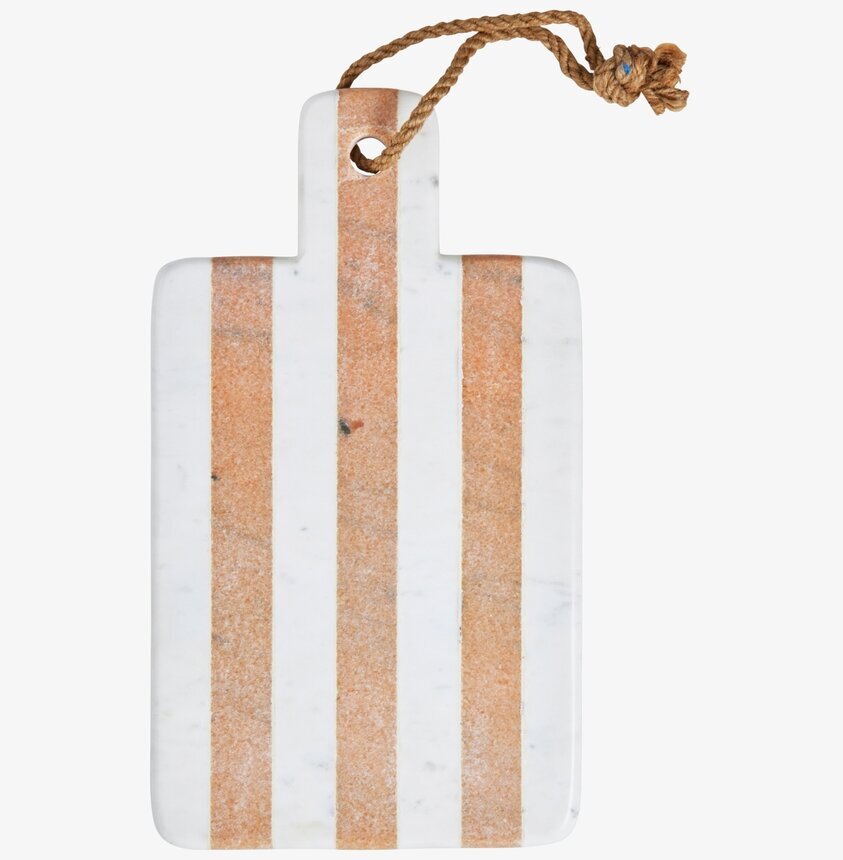 Skärbräda Marmor Stripes från Rice med lodräta ränder