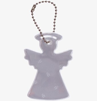 Glimmis Reflex Ängel från Glimmis med silverfärgad kulkedja