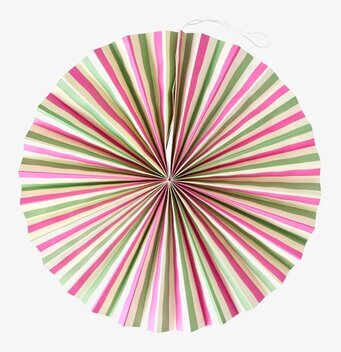 Pappersdekoration Soft Pink från Rice i mjuka färger