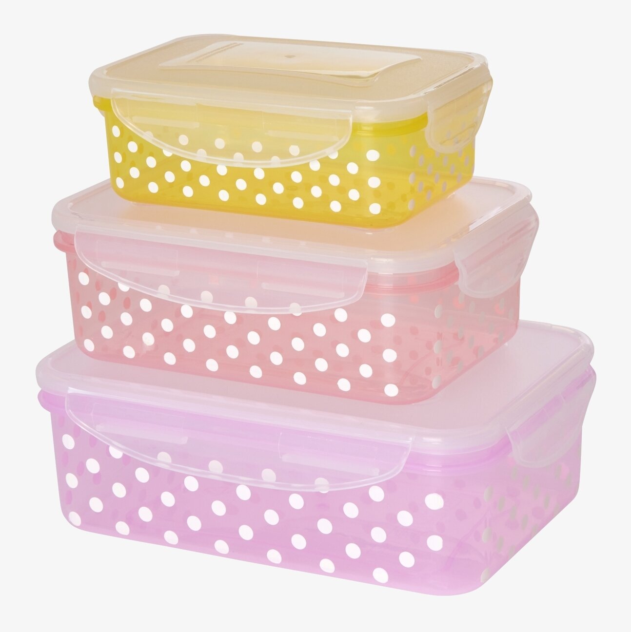 Matlådor/Förvaringsburkar Set/3 från Rice i tre färger