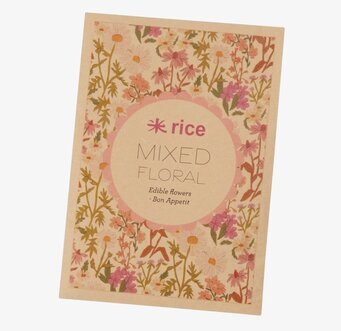 Blomfrön Mix Blomsterört Rice Frön för utomhusbruk Blomsterfrön