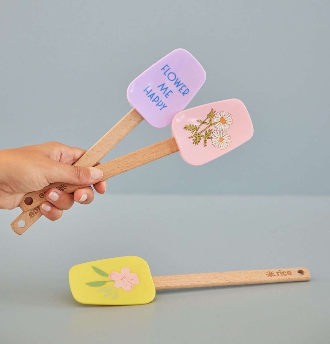 Slickepott Multicolor från Rice med färgglada silikonspetsar