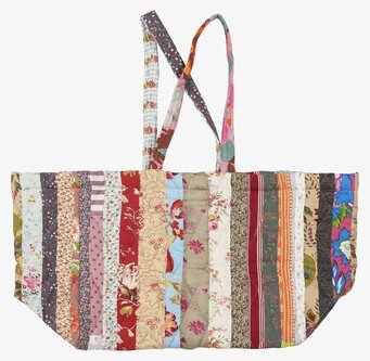 Väska Unika Patchwork från IB Laursen i färgglada mönster