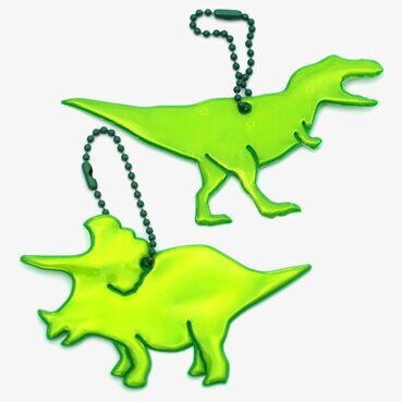 Glimmis Reflex Dinosaurie från Glimmis i neonfärgad plast