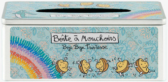 Foto av livfull servetthållare med glad design