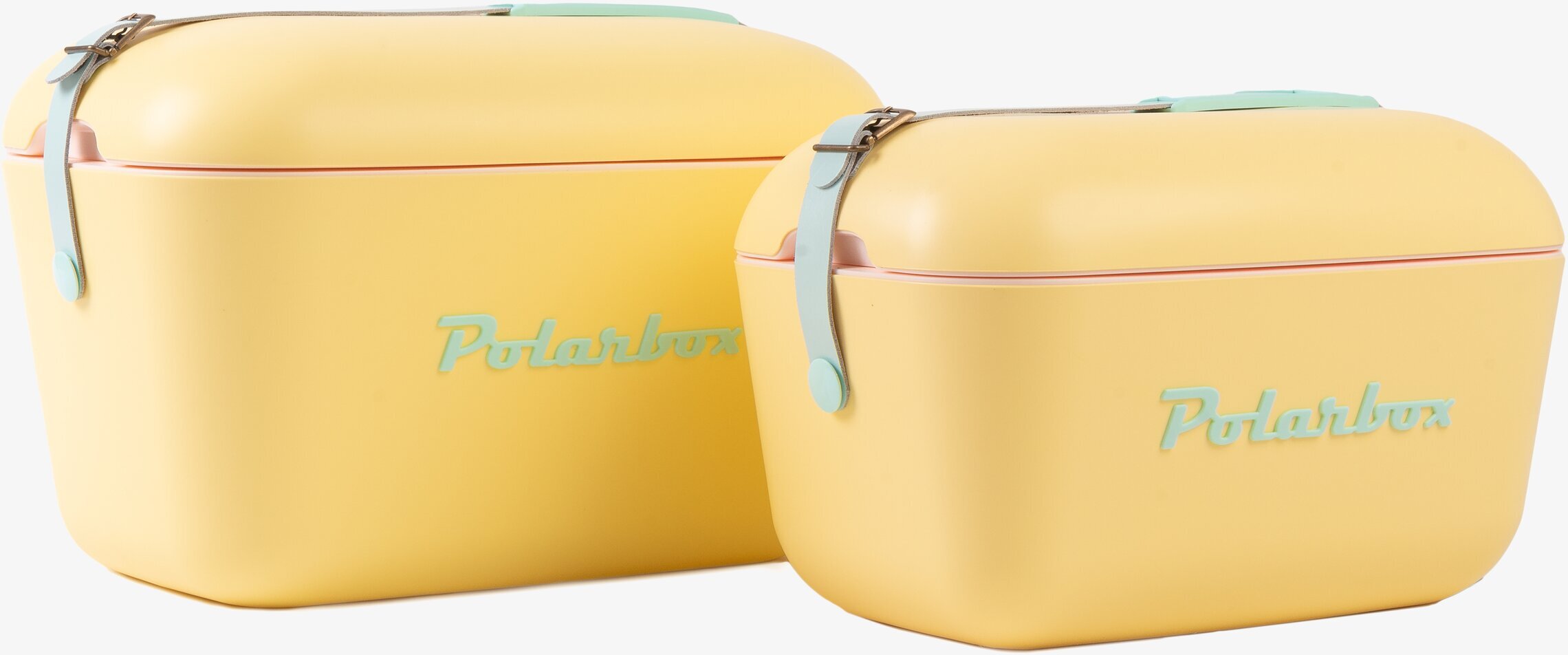 Kylväska POP 20 Liter Gul från Polarbox i retrostil