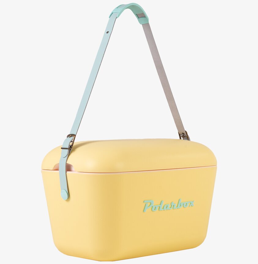 Kylväska POP 20 Liter Gul från Polarbox i somrig design
